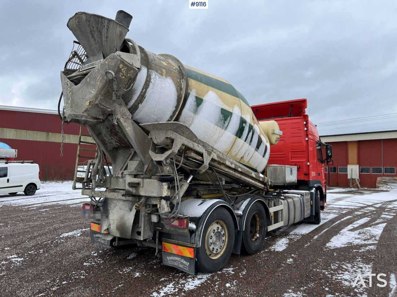 Volvo FM 6X2 Quick lock with concrete rotator (VIDEO) - Betonvežis: foto 5 Volvo FM 6X2 Quick lock with concrete rotator (VIDEO) - Betonvežis: foto 5