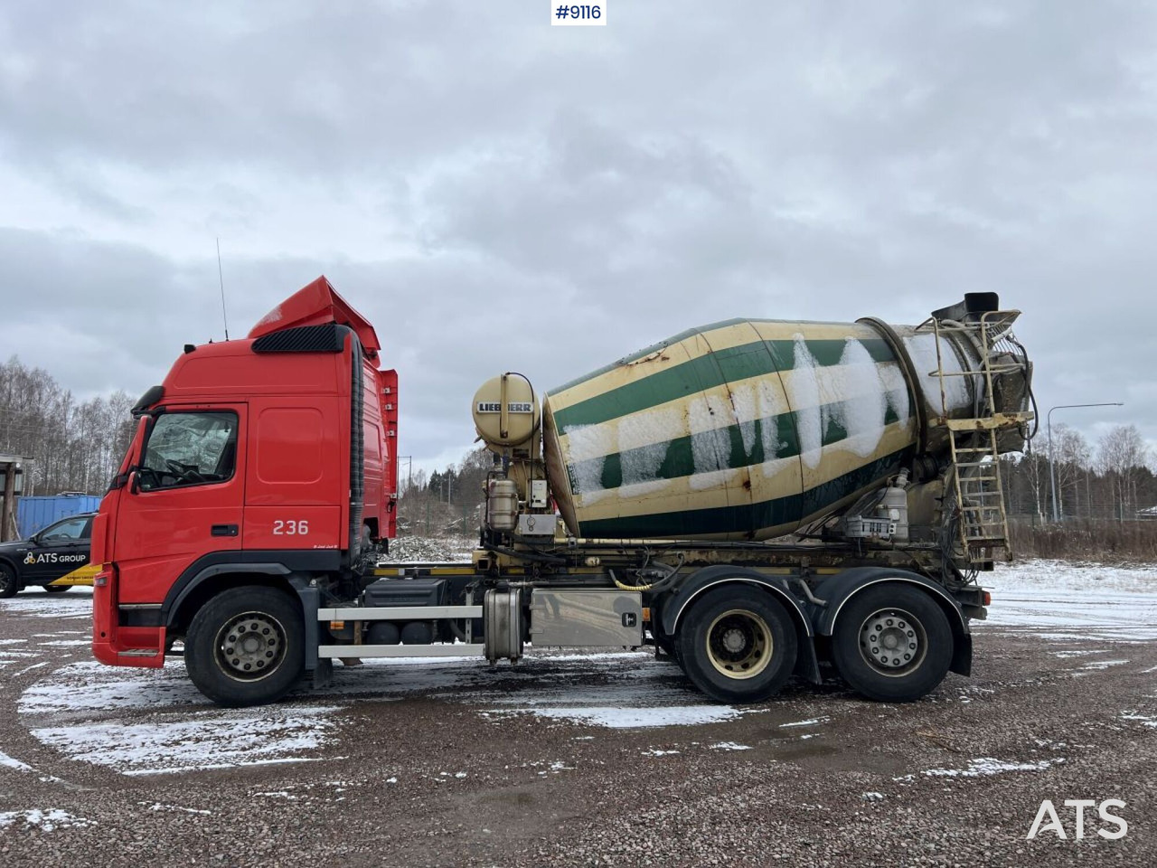 Volvo FM 6X2 Quick lock with concrete rotator (VIDEO) - Betonvežis: foto 3 Volvo FM 6X2 Quick lock with concrete rotator (VIDEO) - Betonvežis: foto 3