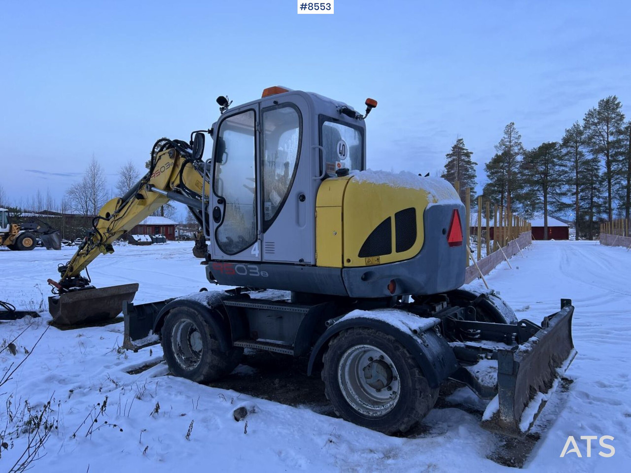 Wacker Neuson 9503 Wheeled excavator, wagon and gears - Ratinis ekskavatorius: foto 2 Wacker Neuson 9503 Wheeled excavator, wagon and gears - Ratinis ekskavatorius: foto 2
