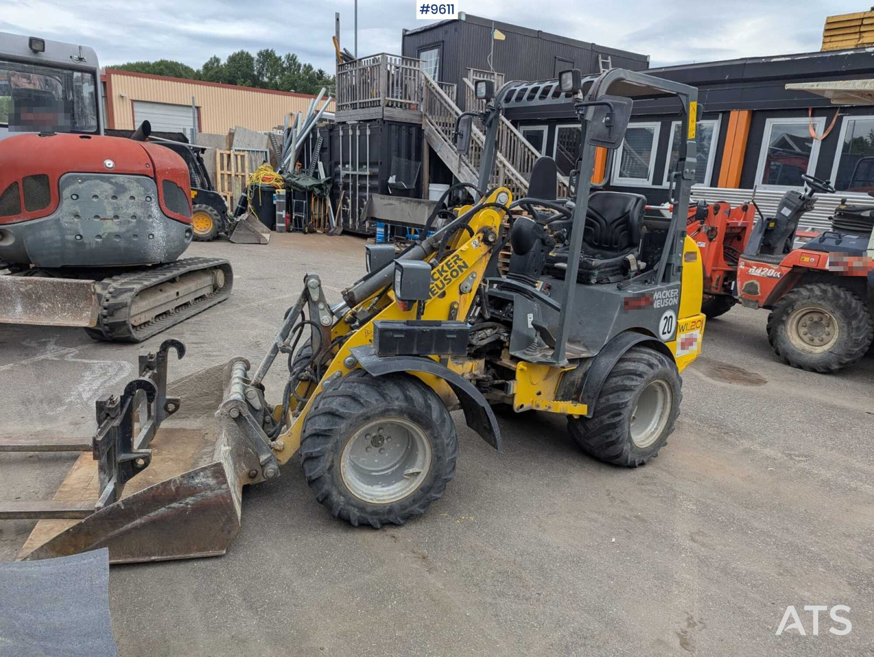 Wacker Neuson WL20 - Ratinis krautuvas: foto 1 Wacker Neuson WL20 - Ratinis krautuvas: foto 1