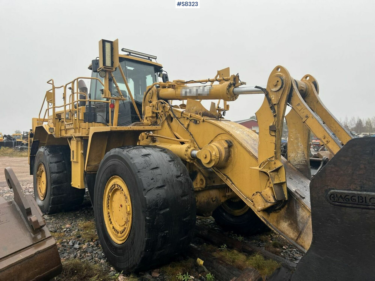 Ratinis krautuvas Wheel loader, CAT 988H with bucket: foto 13
