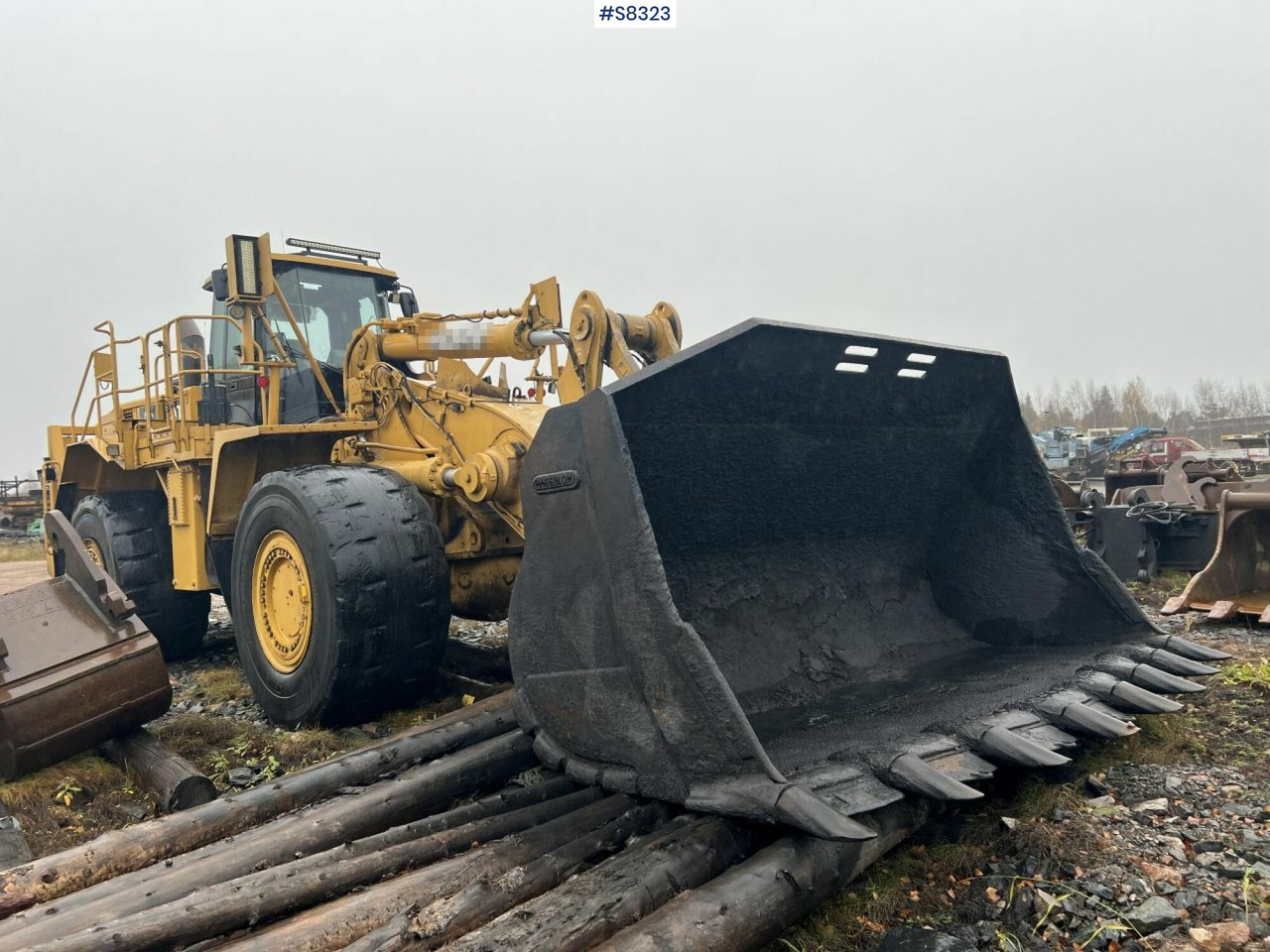 Ratinis krautuvas Wheel loader, CAT 988H with bucket: foto 12