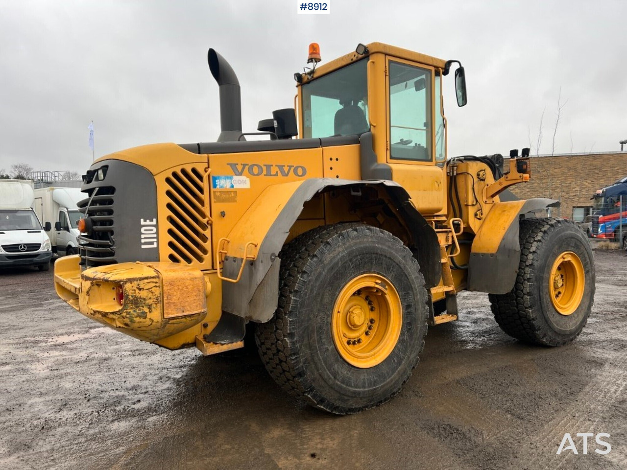 Wheel loader - Volvo L110E - Ratinis krautuvas: foto 3 Wheel loader - Volvo L110E - Ratinis krautuvas: foto 3