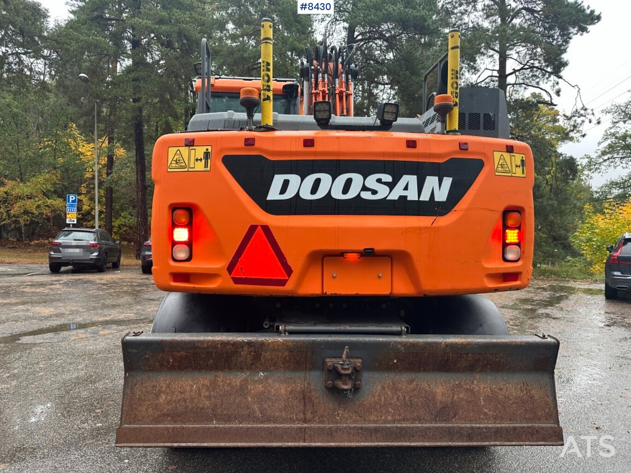 Wheeled Excavator Doosan DX170W (See video) - Ratinis ekskavatorius: foto 4 Wheeled Excavator Doosan DX170W (See video) - Ratinis ekskavatorius: foto 4