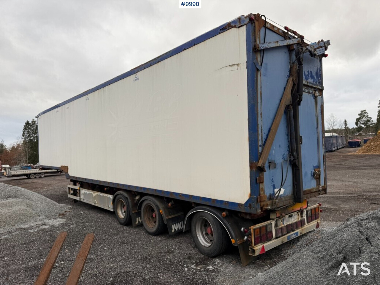 Wood chip trailer Kilafors TNRBM3CFTS-45-1 - Savivartis puspriekabė: foto 5 Wood chip trailer Kilafors TNRBM3CFTS-45-1 - Savivartis puspriekabė: foto 5