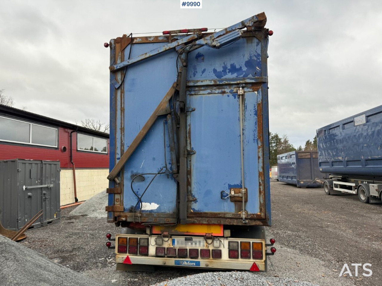 Wood chip trailer Kilafors TNRBM3CFTS-45-1 - Savivartis puspriekabė: foto 4 Wood chip trailer Kilafors TNRBM3CFTS-45-1 - Savivartis puspriekabė: foto 4