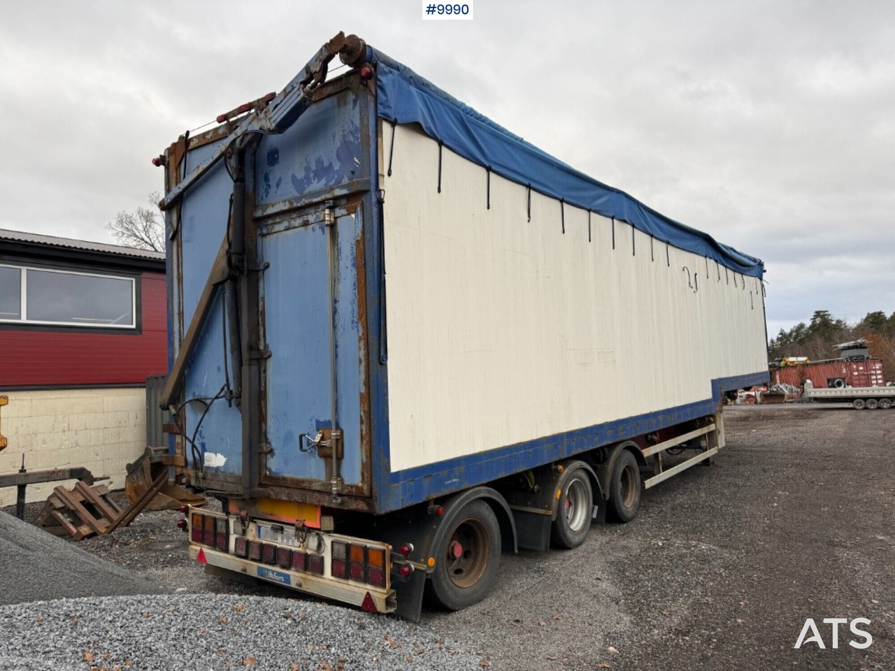Wood chip trailer Kilafors TNRBM3CFTS-45-1 - Savivartis puspriekabė: foto 3 Wood chip trailer Kilafors TNRBM3CFTS-45-1 - Savivartis puspriekabė: foto 3