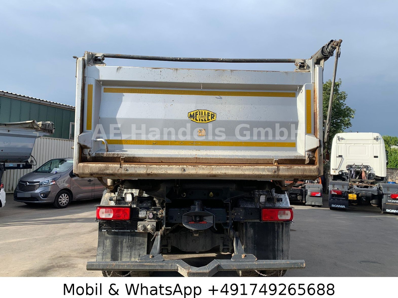 DAF CF 530 6x4 Meiller *Bobmatik/12m³/Standklima/AHK - Savivartis sunkvežimis: foto 5 DAF CF 530 6x4 Meiller *Bobmatik/12m³/Standklima/AHK - Savivartis sunkvežimis: foto 5