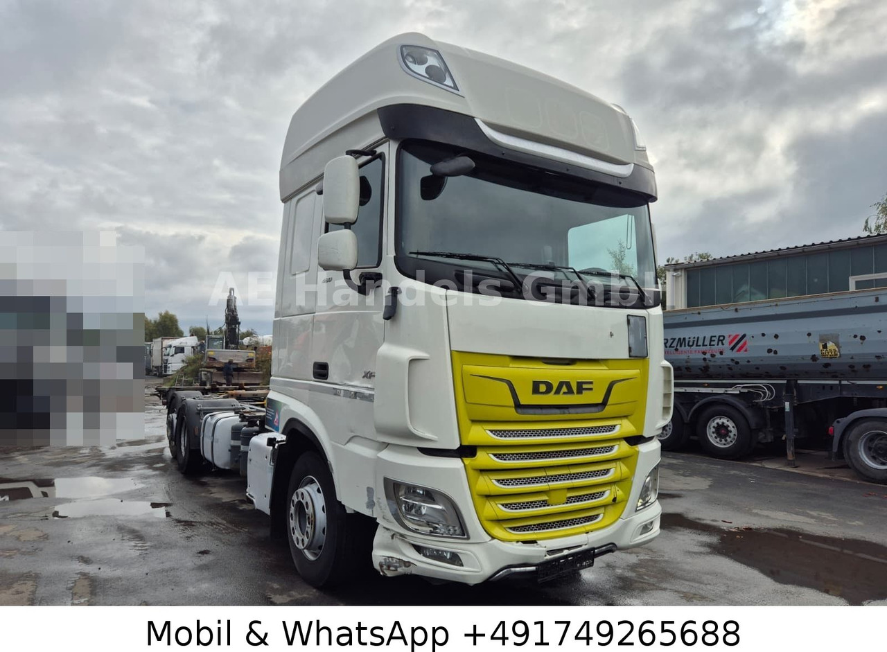 DAF XF480 SSC BDF *Retarder/Lift/ACC/2xTank/AHK/LDW - Konteineris-vežimus/ Sukeisti kūną sunkvežimis: foto 1 DAF XF480 SSC BDF *Retarder/Lift/ACC/2xTank/AHK/LDW - Konteineris-vežimus/ Sukeisti kūną sunkvežimis: foto 1