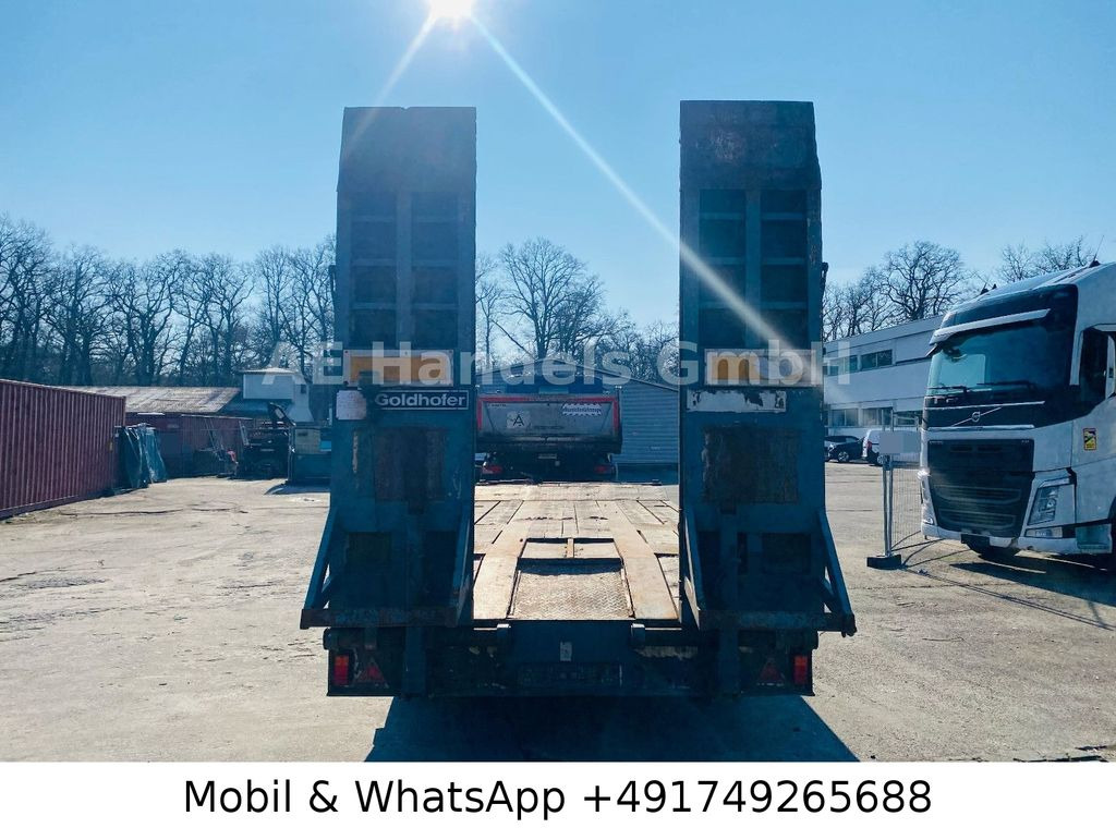 Goldhofer TU 3-24/80 Drehschemel *Rampen/L.8,30m/TÜV-11.25 - Žemo profilio platforma priekaba: foto 4 Goldhofer TU 3-24/80 Drehschemel *Rampen/L.8,30m/TÜV-11.25 - Žemo profilio platforma priekaba: foto 4