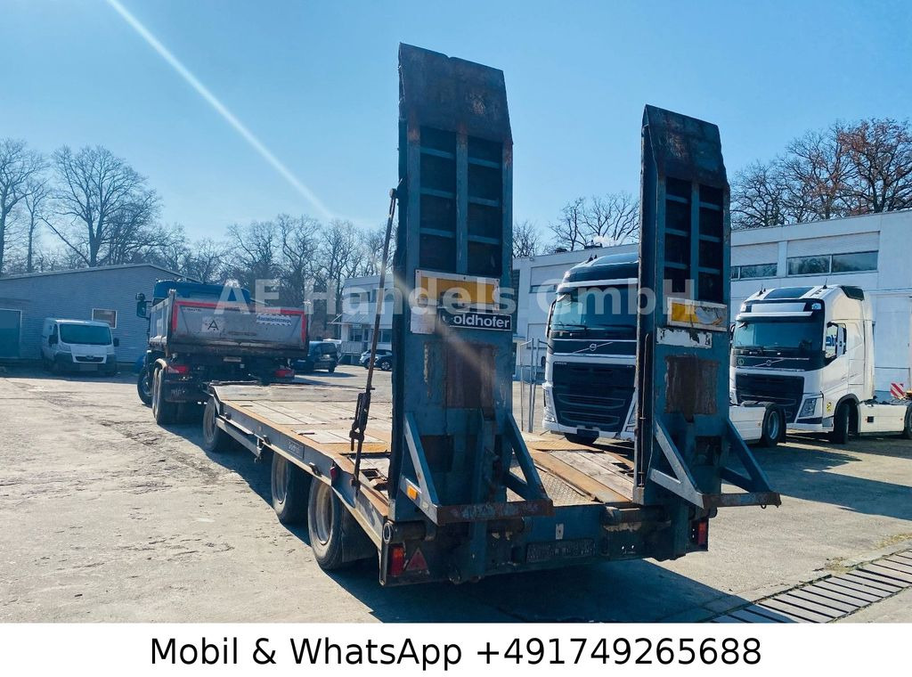 Goldhofer TU 3-24/80 Drehschemel *Rampen/L.8,30m/TÜV-11.25 - Žemo profilio platforma priekaba: foto 3 Goldhofer TU 3-24/80 Drehschemel *Rampen/L.8,30m/TÜV-11.25 - Žemo profilio platforma priekaba: foto 3