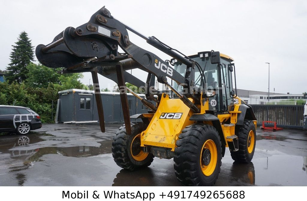 JCB 417 HT T4F *Schaufel/Gabel/Schnellwechsler/Klima - Ratinis krautuvas: foto 1 JCB 417 HT T4F *Schaufel/Gabel/Schnellwechsler/Klima - Ratinis krautuvas: foto 1