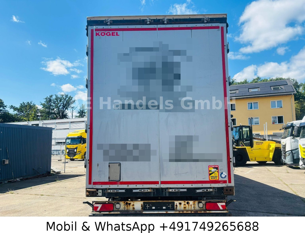 Kögel S24-1 MEGA *Edscha/Tautliner/Lift/Wabco - Tentinė puspriekabė: foto 5 Kögel S24-1 MEGA *Edscha/Tautliner/Lift/Wabco - Tentinė puspriekabė: foto 5