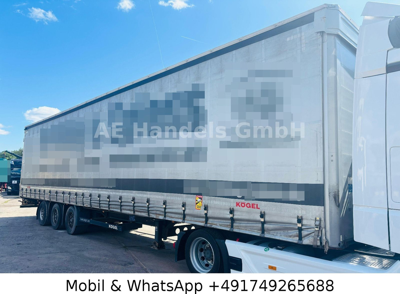 Kögel S24-1 MEGA *Edscha/Tautliner/Lift/Wabco - Tentinė puspriekabė: foto 1 Kögel S24-1 MEGA *Edscha/Tautliner/Lift/Wabco - Tentinė puspriekabė: foto 1