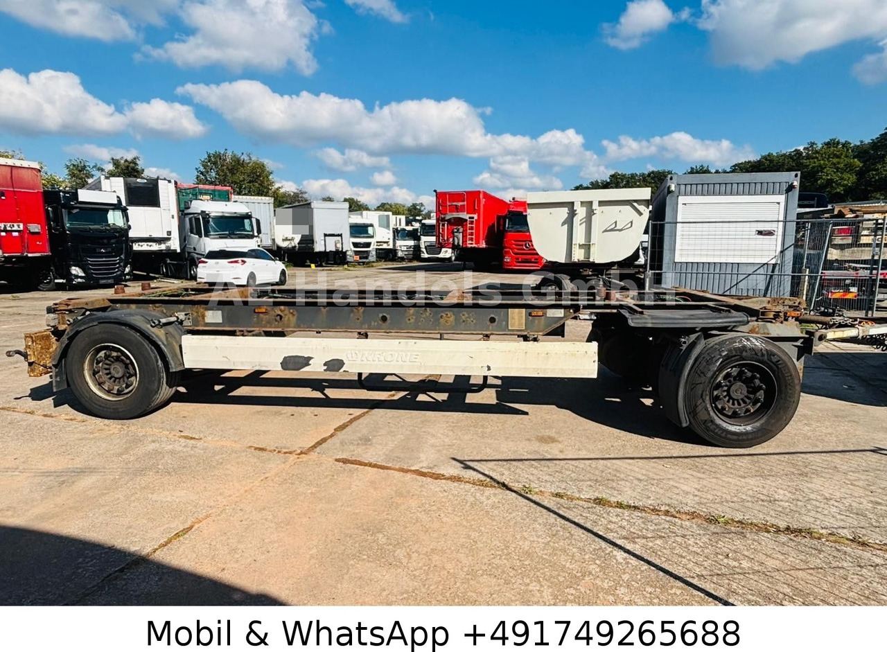 Krone AZW 18 BDF Drehschermel*Scheibenbremsen/VollLuft - Važiuoklės priekaba: foto 2 Krone AZW 18 BDF Drehschermel*Scheibenbremsen/VollLuft - Važiuoklės priekaba: foto 2