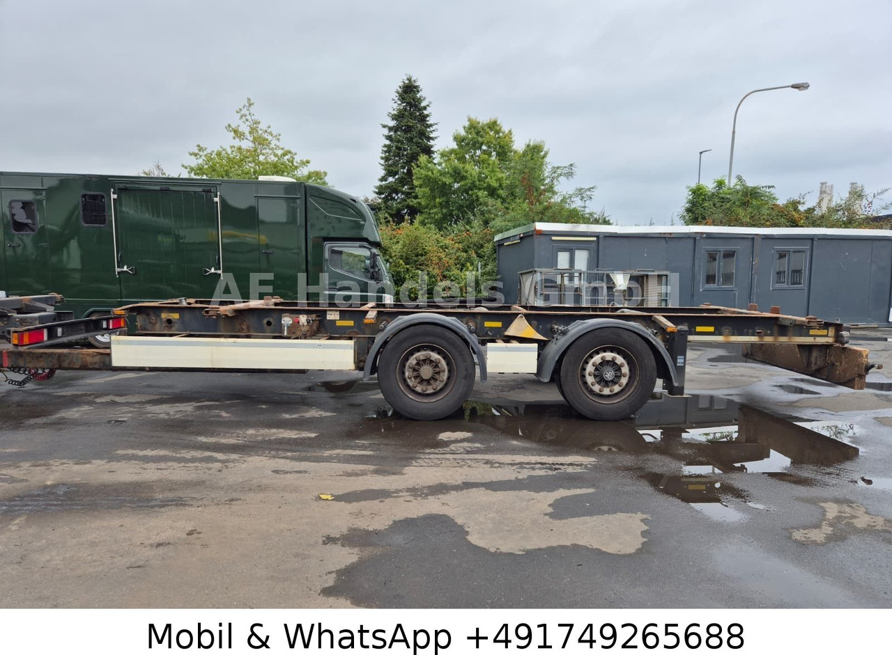 Krone ZZ Tandem BDF Tiefgekoppelt *Wabco/BWP/Luft - Konteineris-vežimus/ Sukeisti kūną priekaba: foto 2 Krone ZZ Tandem BDF Tiefgekoppelt *Wabco/BWP/Luft - Konteineris-vežimus/ Sukeisti kūną priekaba: foto 2