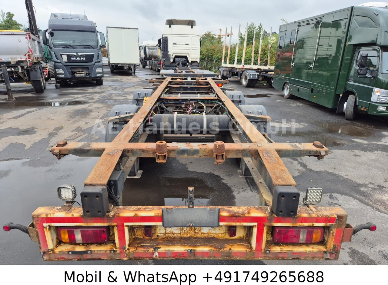 Krone ZZ Tandem BDF Tiefgekoppelt *Wabco/BWP/Luft - Konteineris-vežimus/ Sukeisti kūną priekaba: foto 4 Krone ZZ Tandem BDF Tiefgekoppelt *Wabco/BWP/Luft - Konteineris-vežimus/ Sukeisti kūną priekaba: foto 4