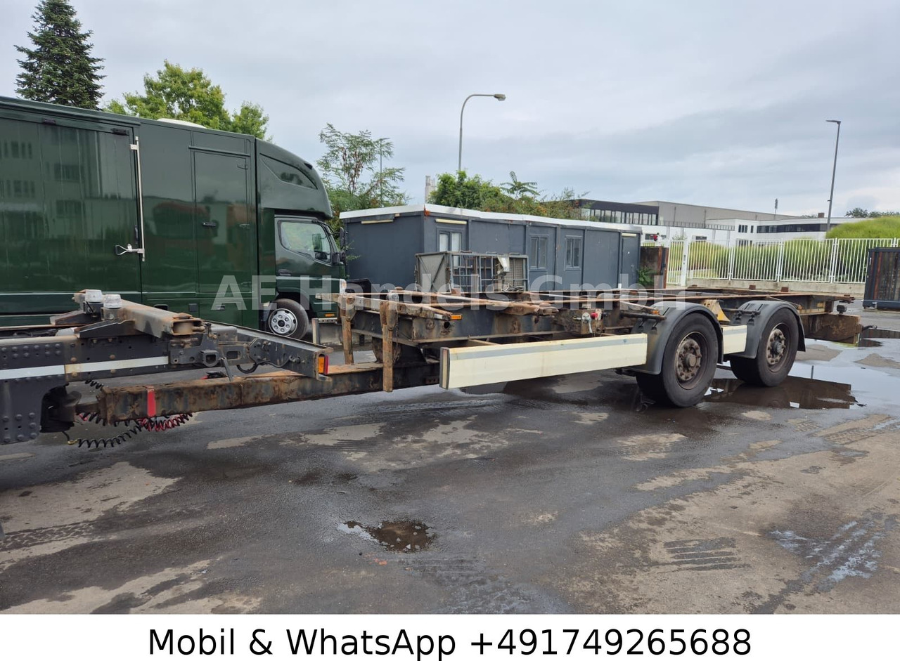 Krone ZZ Tandem BDF Tiefgekoppelt *Wabco/BWP/Luft - Važiuoklės priekaba: foto 1 Krone ZZ Tandem BDF Tiefgekoppelt *Wabco/BWP/Luft - Važiuoklės priekaba: foto 1