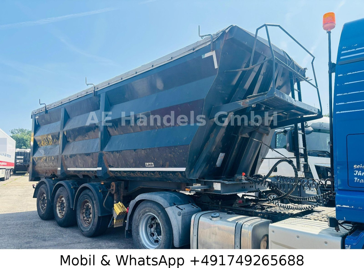 Lück SKF 35 Stahl *Liftachse/Portaltüren/38m³ - Savivartis puspriekabė: foto 1 Lück SKF 35 Stahl *Liftachse/Portaltüren/38m³ - Savivartis puspriekabė: foto 1