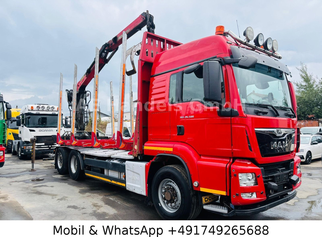 MAN TGS 26.500 HydroDrive BL Palfinger-M12Z*Retarder - Miškovežis, Sunkvežimis su kranu: foto 1 MAN TGS 26.500 HydroDrive BL Palfinger-M12Z*Retarder - Miškovežis, Sunkvežimis su kranu: foto 1