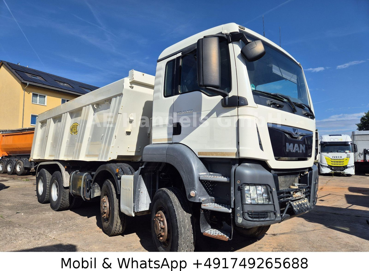 MAN TGS 41.460 8x8 M BB * Meiller Kipper 18m³/Klima - Savivartis sunkvežimis: foto 1 MAN TGS 41.460 8x8 M BB * Meiller Kipper 18m³/Klima - Savivartis sunkvežimis: foto 1