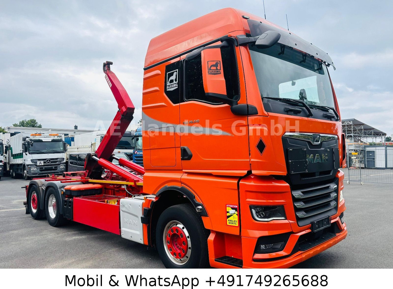 MAN TGX 26.510 BL Kempf VDL-S-18-6200 *Retarder/Lenk - Hook-lift sunkvežimis: foto 1 MAN TGX 26.510 BL Kempf VDL-S-18-6200 *Retarder/Lenk - Hook-lift sunkvežimis: foto 1