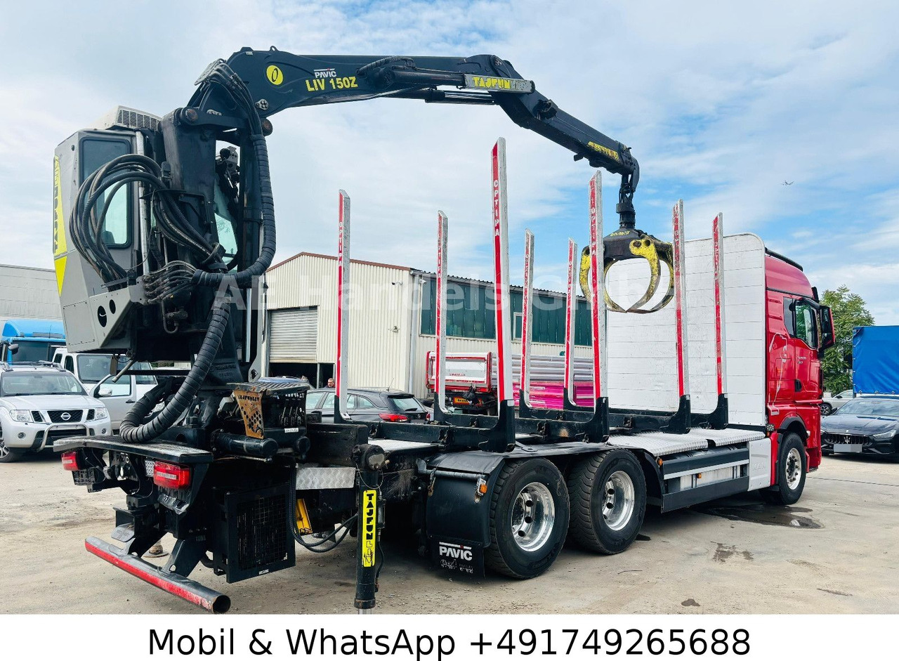 MAN TGX 26.580 GM BL 6x4 *Retarder/Tajfun-LIV-150Z - Miškovežis, Sunkvežimis su kranu: foto 5 MAN TGX 26.580 GM BL 6x4 *Retarder/Tajfun-LIV-150Z - Miškovežis, Sunkvežimis su kranu: foto 5