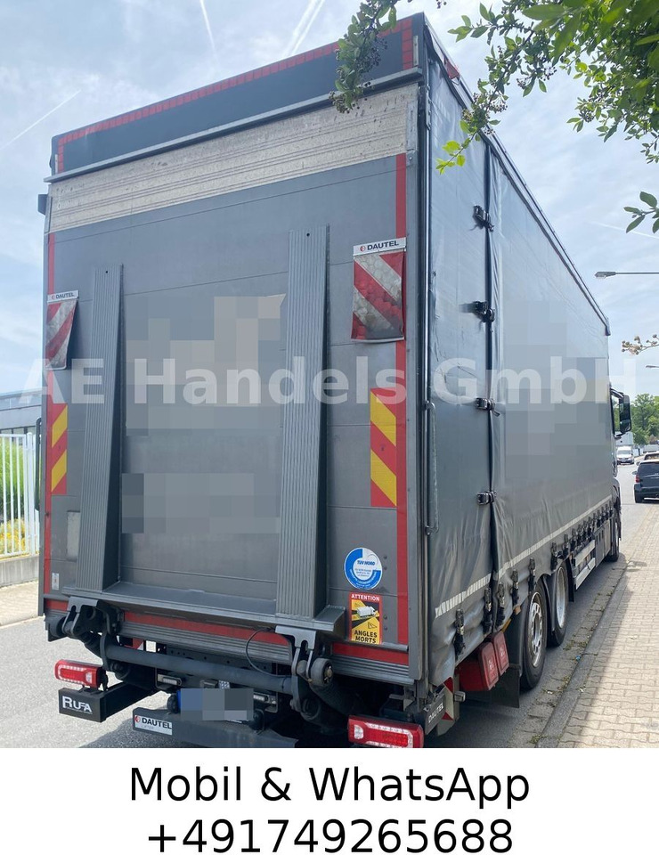 Mercedes-Benz Actros V 2540 L *Hubdach/Lenk+Lift/LBW-2,8m - Tentinis sunkvežimis: foto 2 Mercedes-Benz Actros V 2540 L *Hubdach/Lenk+Lift/LBW-2,8m - Tentinis sunkvežimis: foto 2