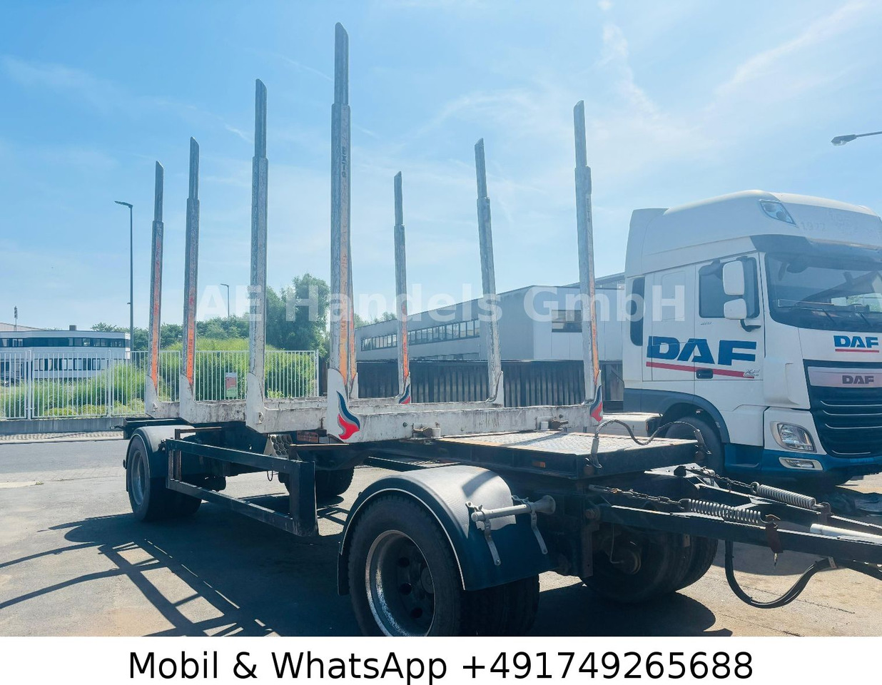 Pavic HTA Holz Drehschemel *4xEXTE / TÜV-10.2025 - Miškovežio priekaba: foto 1 Pavic HTA Holz Drehschemel *4xEXTE / TÜV-10.2025 - Miškovežio priekaba: foto 1