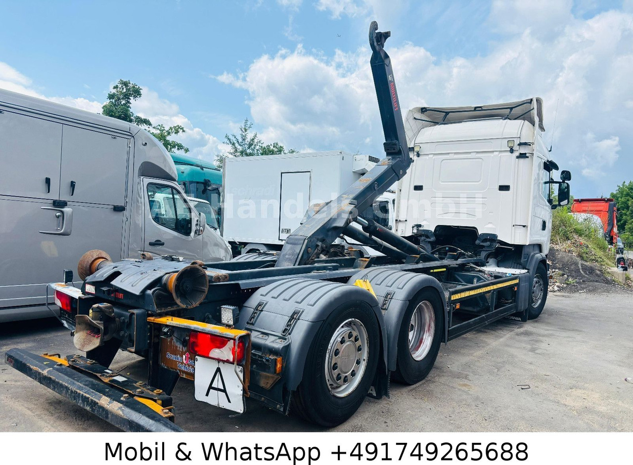 Scania R450 LL 6x2 *Retarder/Hiab-OPT20S59/Standklima - Hook-lift sunkvežimis: foto 4 Scania R450 LL 6x2 *Retarder/Hiab-OPT20S59/Standklima - Hook-lift sunkvežimis: foto 4