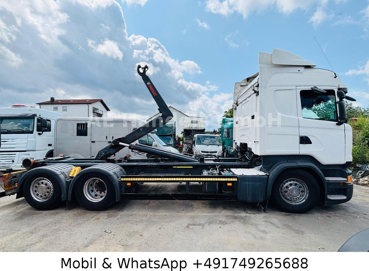 Scania R450 LL 6x2 *Retarder/Hiab-OPT20S59/Standklima - Hook-lift sunkvežimis: foto 3 Scania R450 LL 6x2 *Retarder/Hiab-OPT20S59/Standklima - Hook-lift sunkvežimis: foto 3