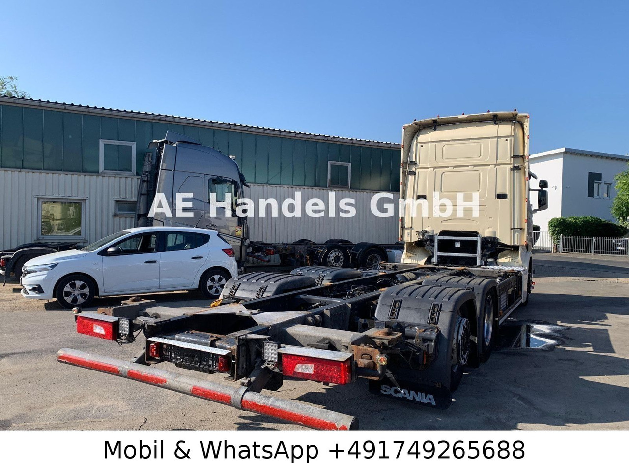 Konteineris-vežimus/ Sukeisti kūną sunkvežimis Scania R450 TopLine LL 6x2 BDF *Retarder/2xTank/ACC/AHK: foto 6