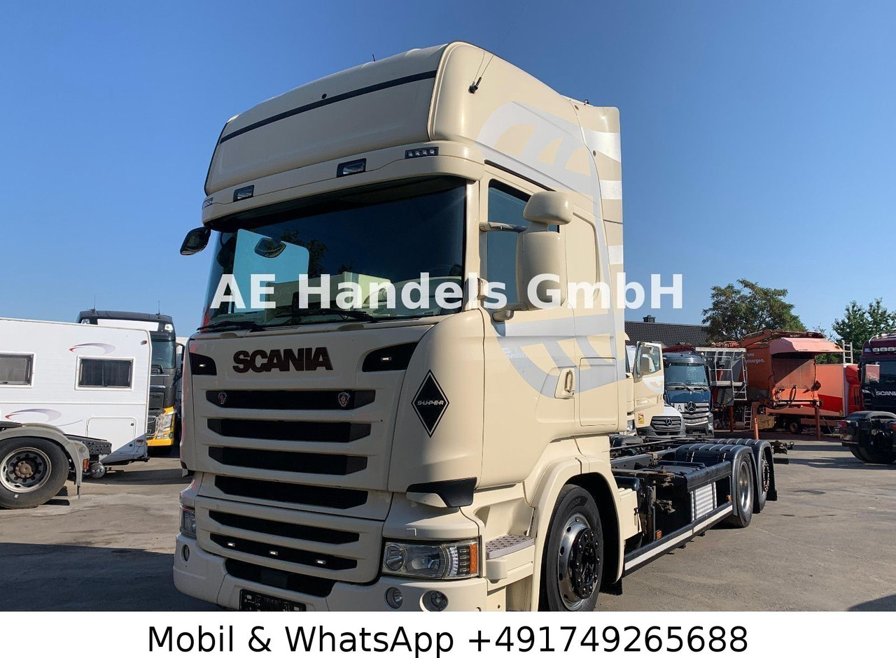 Scania R450 TopLine LL 6x2 BDF *Retarder/2xTank/ACC/AHK - Konteineris-vežimus/ Sukeisti kūną sunkvežimis: foto 1 Scania R450 TopLine LL 6x2 BDF *Retarder/2xTank/ACC/AHK - Konteineris-vežimus/ Sukeisti kūną sunkvežimis: foto 1