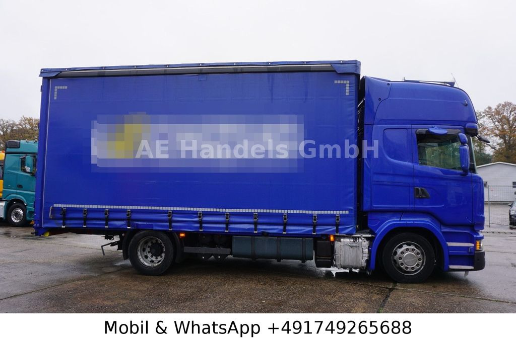 Scania R450 TopLine LL *Retarder/Edscha/Tautliner/AHK - Tentinis sunkvežimis: foto 5 Scania R450 TopLine LL *Retarder/Edscha/Tautliner/AHK - Tentinis sunkvežimis: foto 5
