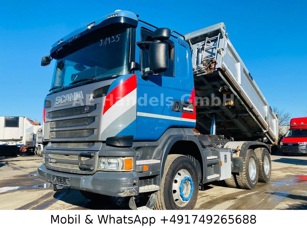 Scania R480 BB 6x4 Dautel*Retarder/Bordmatik/10m³/Alcoa - Savivartis sunkvežimis: foto 1 Scania R480 BB 6x4 Dautel*Retarder/Bordmatik/10m³/Alcoa - Savivartis sunkvežimis: foto 1
