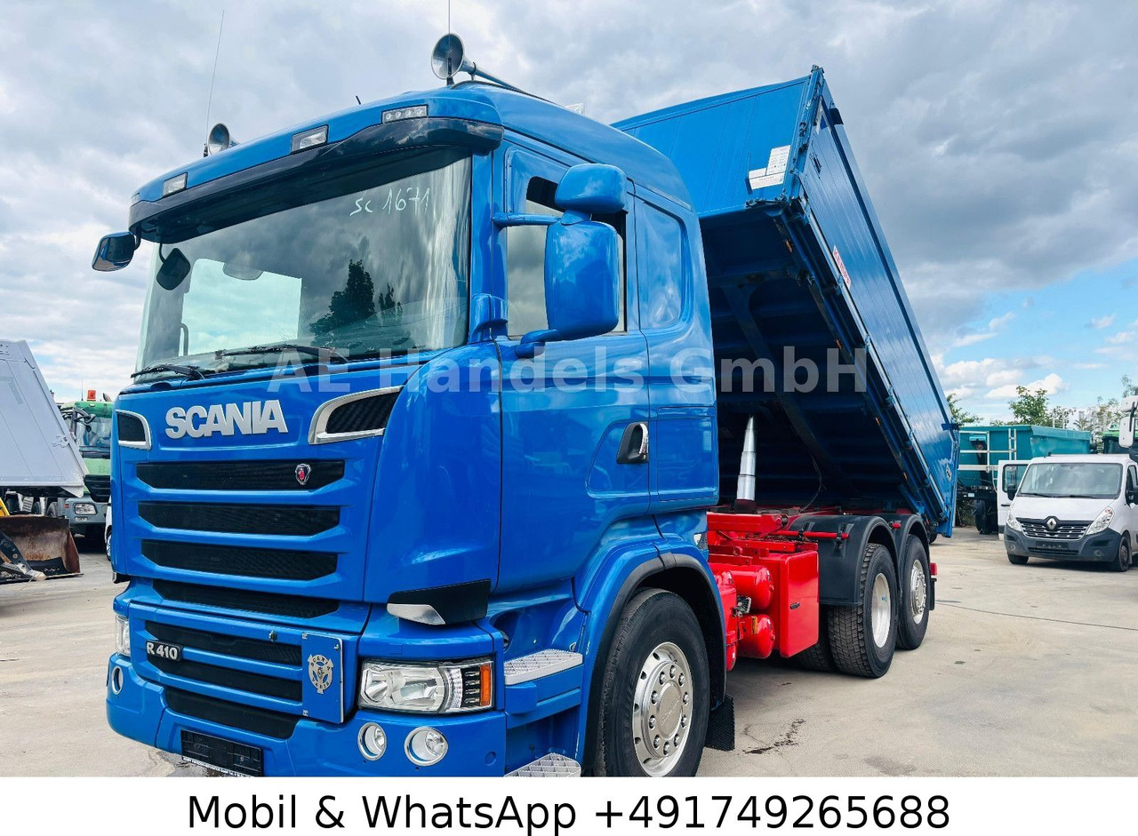 Scania R480 LL 6x2*Retarder/Manual/Kempf-12m³/Lenk+Lift - Savivartis sunkvežimis: foto 1 Scania R480 LL 6x2*Retarder/Manual/Kempf-12m³/Lenk+Lift - Savivartis sunkvežimis: foto 1
