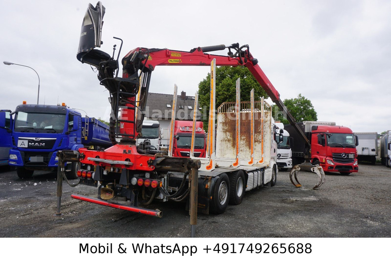 Scania R580 V8 Highline Palfinger-M120L97 *Retarder/ACC - Miškovežis, Sunkvežimis su kranu: foto 3 Scania R580 V8 Highline Palfinger-M120L97 *Retarder/ACC - Miškovežis, Sunkvežimis su kranu: foto 3