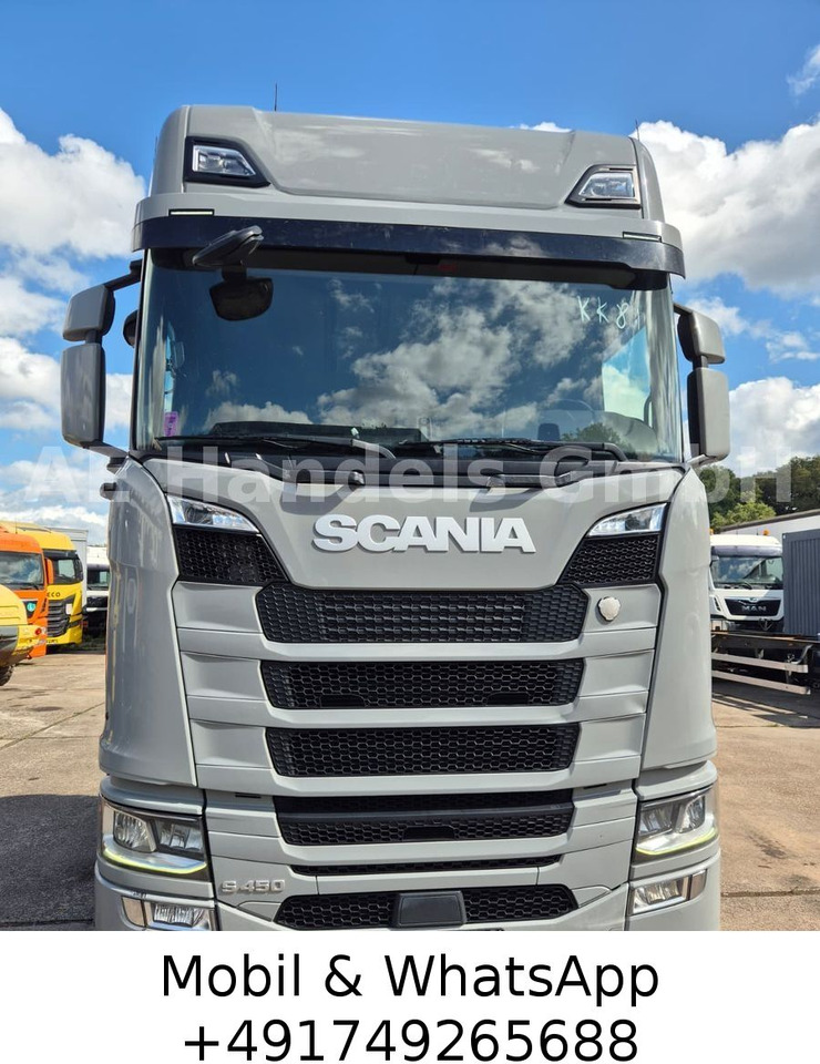 Konteineris-vežimus/ Sukeisti kūną sunkvežimis Scania S450 HighLine BDF *Retarder/Lenk+Lift/Multi/LBW: foto 12