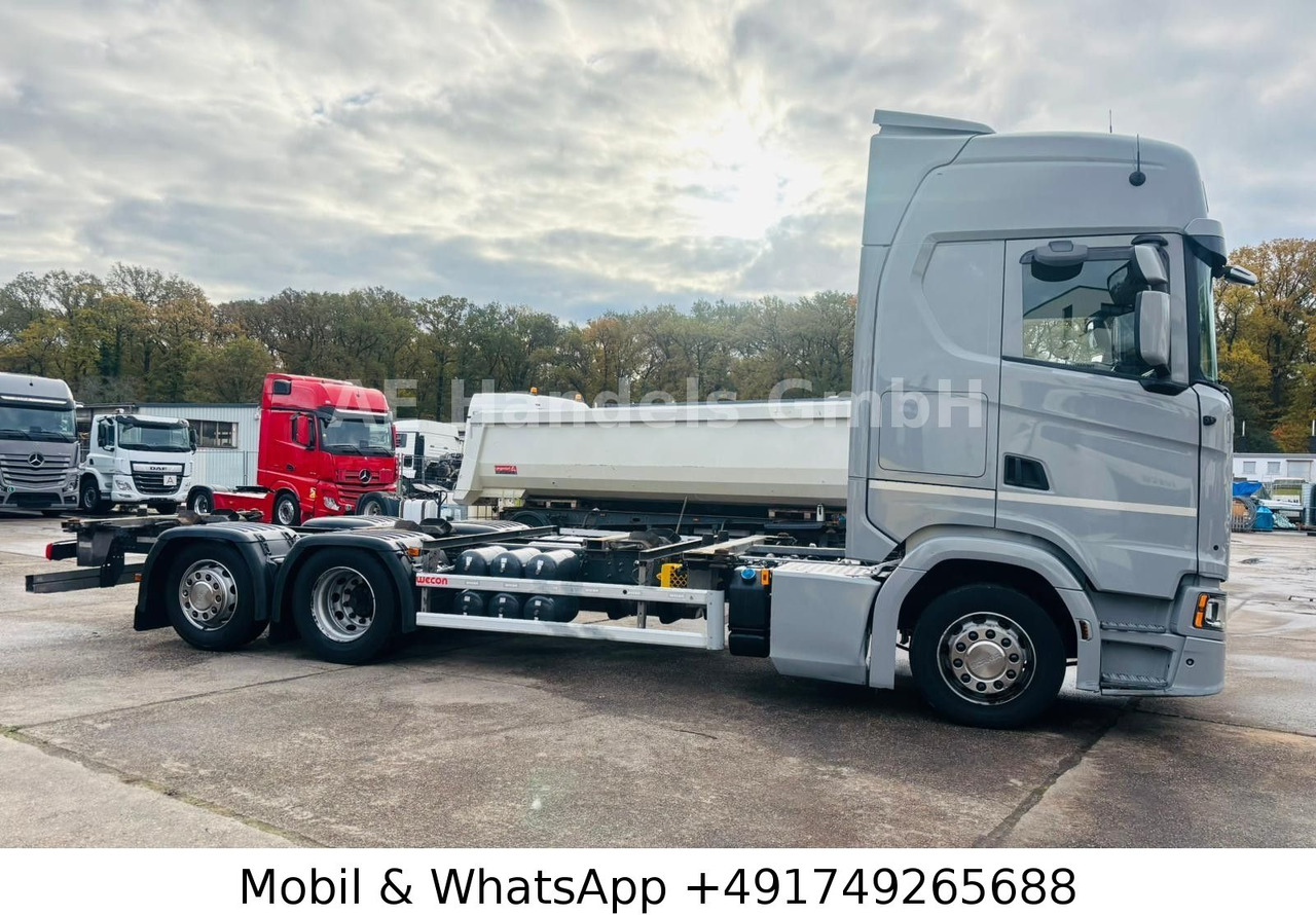 Scania S450 HighLine BDF *Retarder/Lenk+Lift/Multi/LBW - Konteineris-vežimus/ Sukeisti kūną sunkvežimis: foto 2 Scania S450 HighLine BDF *Retarder/Lenk+Lift/Multi/LBW - Konteineris-vežimus/ Sukeisti kūną sunkvežimis: foto 2