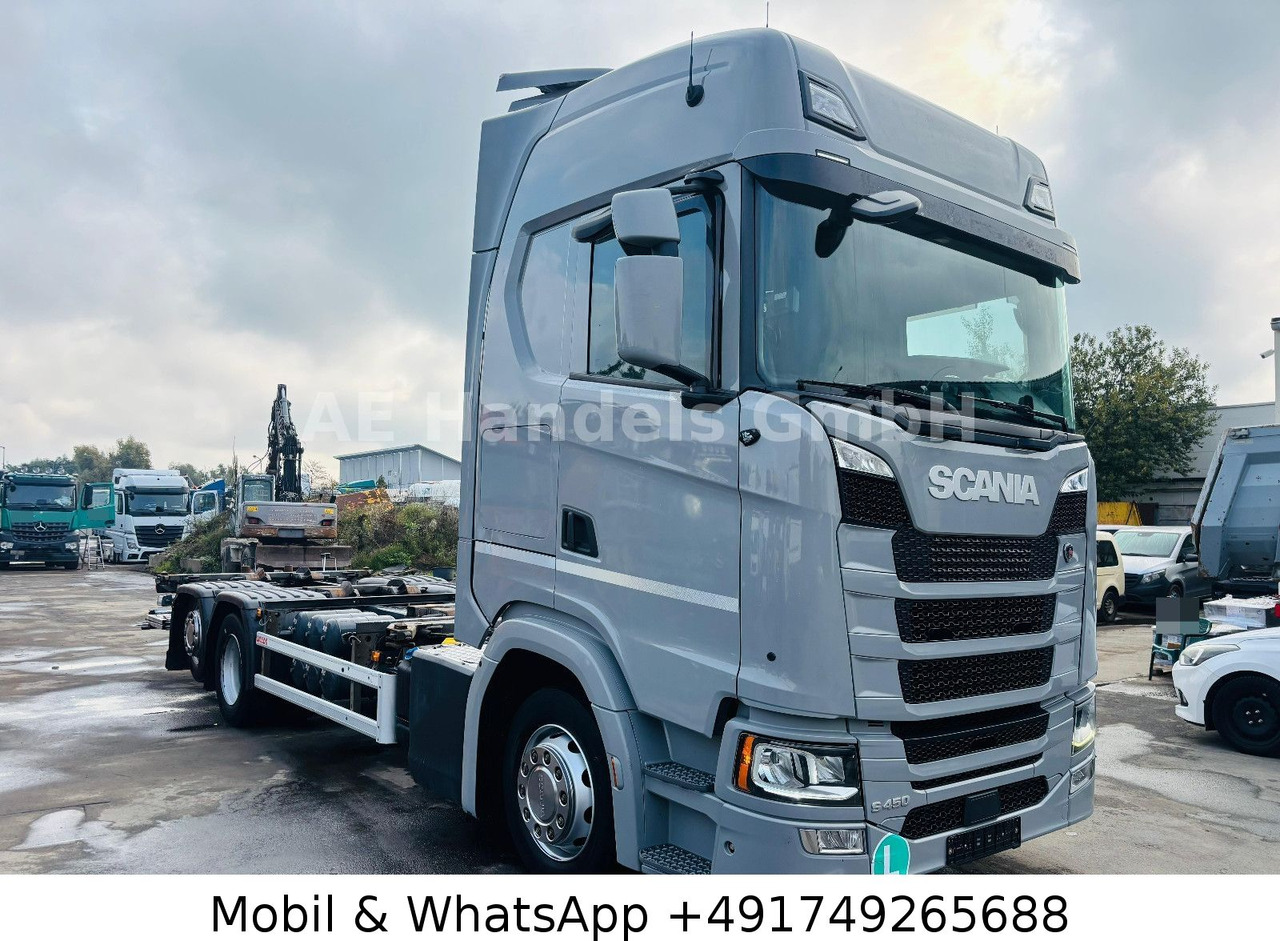 Scania S450 HighLine BDF *Retarder/Lenk+Lift/Multi/LBW - Važiuoklės sunkvežimis: foto 1 Scania S450 HighLine BDF *Retarder/Lenk+Lift/Multi/LBW - Važiuoklės sunkvežimis: foto 1