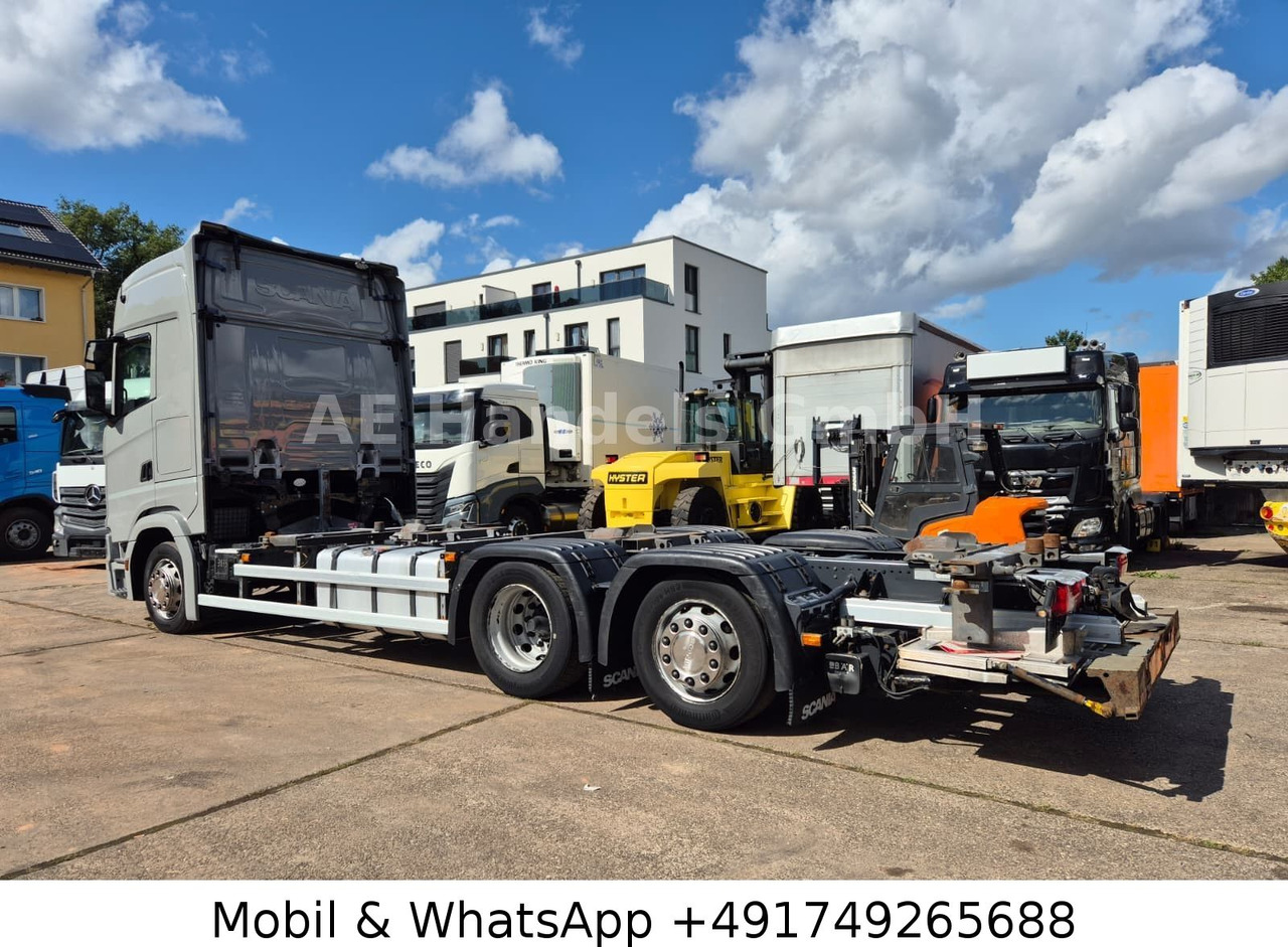 Konteineris-vežimus/ Sukeisti kūną sunkvežimis Scania S450 HighLine BDF *Retarder/Lenk+Lift/Multi/LBW: foto 10