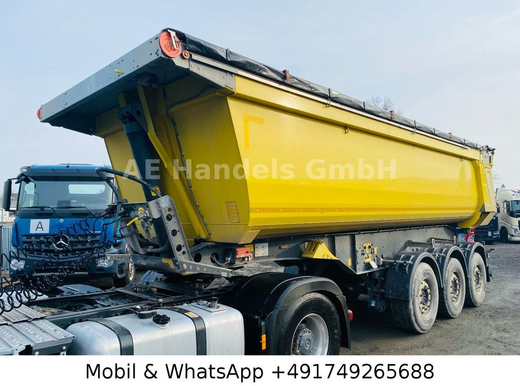 Schmitz Cargobull SCB*S3D Stahl *27m³/Hydr.Heckklappe/Cramaro/Lift - Savivartis puspriekabė: foto 1 Schmitz Cargobull SCB*S3D Stahl *27m³/Hydr.Heckklappe/Cramaro/Lift - Savivartis puspriekabė: foto 1