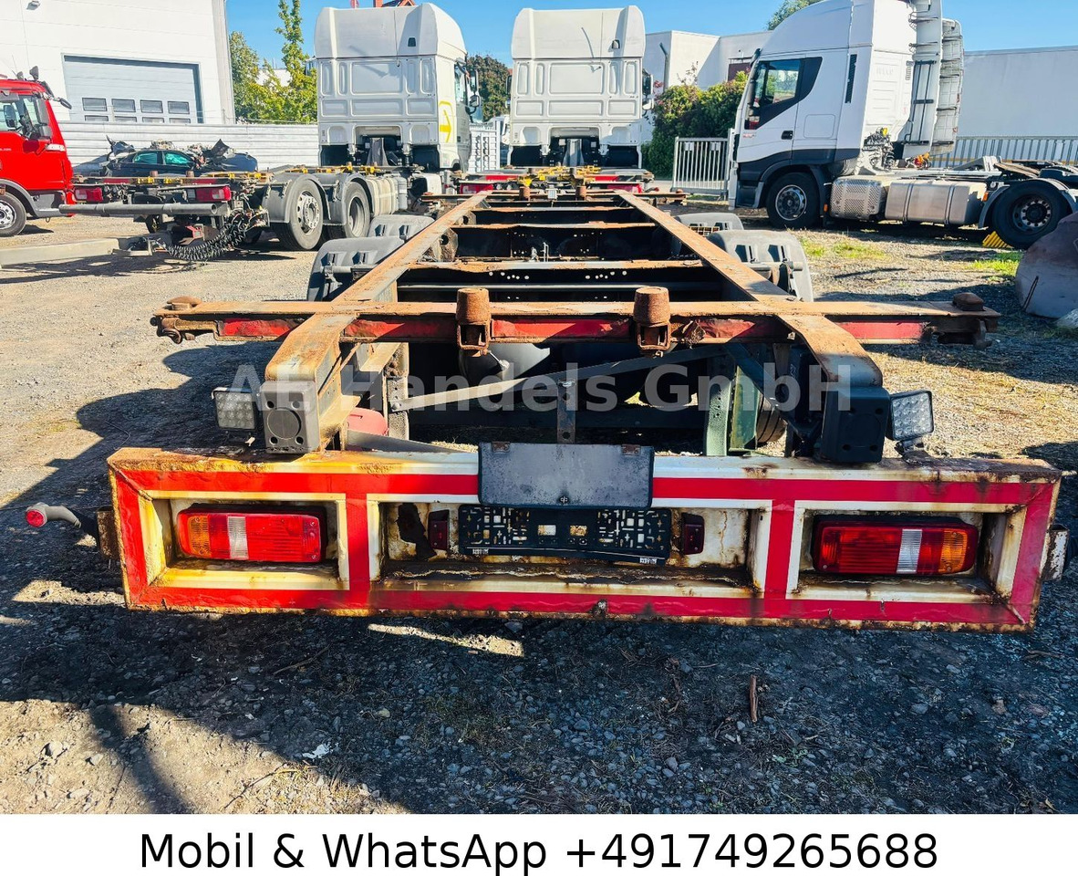 Schmitz Cargobull ZWF 18/L Tandem BDF Tiefgekoppelt*Scheibenbremse - Važiuoklės priekaba: foto 4 Schmitz Cargobull ZWF 18/L Tandem BDF Tiefgekoppelt*Scheibenbremse - Važiuoklės priekaba: foto 4