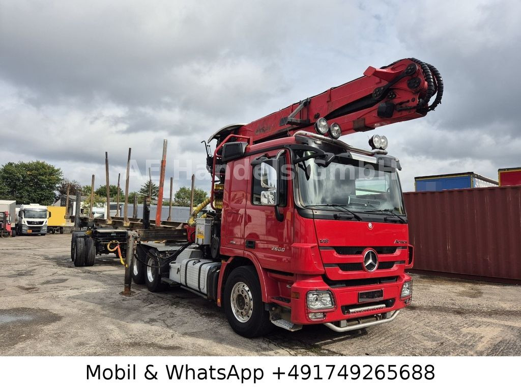 Mercedes-Benz Actros III 2660 L BL 6x4 *Retarder/AP/Palfinger - Vilkikas: foto 1 Mercedes-Benz Actros III 2660 L BL 6x4 *Retarder/AP/Palfinger - Vilkikas: foto 1