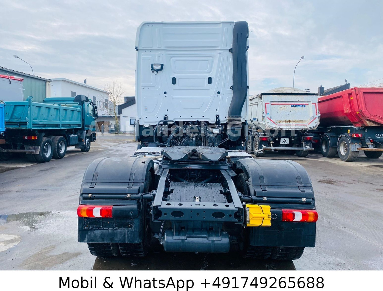 Mercedes-Benz Actros IV 1851 BL 4x4 HAD*Retarder/Hydr./ACC/LDW - Vilkikas: foto 4 Mercedes-Benz Actros IV 1851 BL 4x4 HAD*Retarder/Hydr./ACC/LDW - Vilkikas: foto 4
