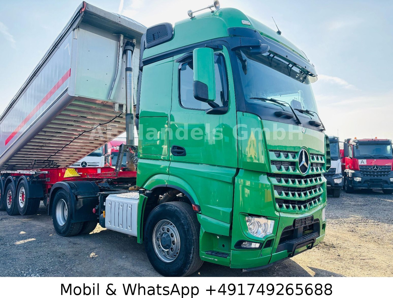 Nauja Vilkikas Mercedes-Benz Arocs 1853 L BL 4x4 HAD *Retarder/Hydr./ACC/LDW Mercedes-Benz Arocs 1853 L BL 4x4 HAD *Retarder/Hydr./ACC/LDW: foto 24