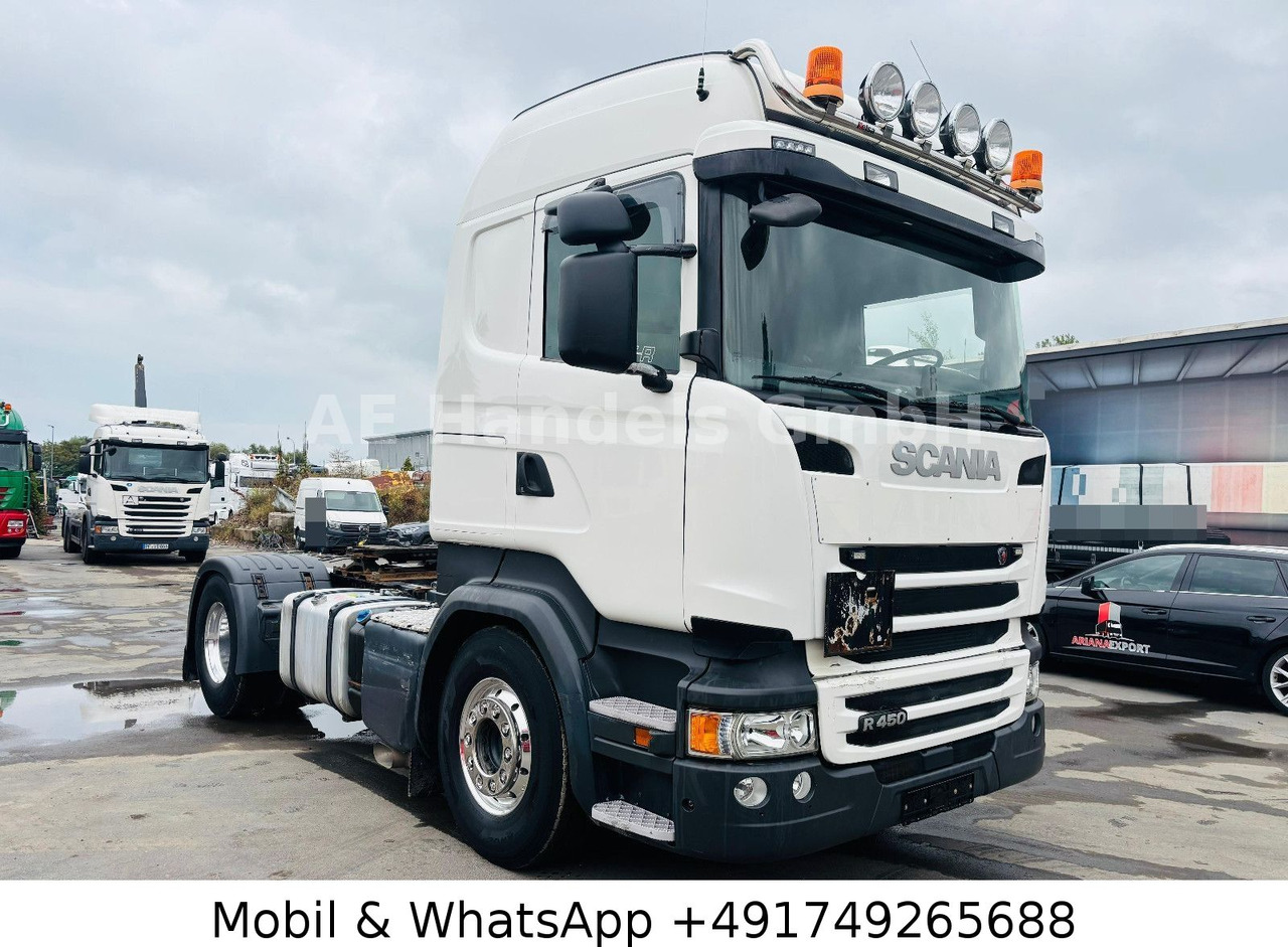 Scania R450 HighLine 4x2 LL *Retarder/ACC/2.Kreis.Hydr. - Vilkikas: foto 1 Scania R450 HighLine 4x2 LL *Retarder/ACC/2.Kreis.Hydr. - Vilkikas: foto 1