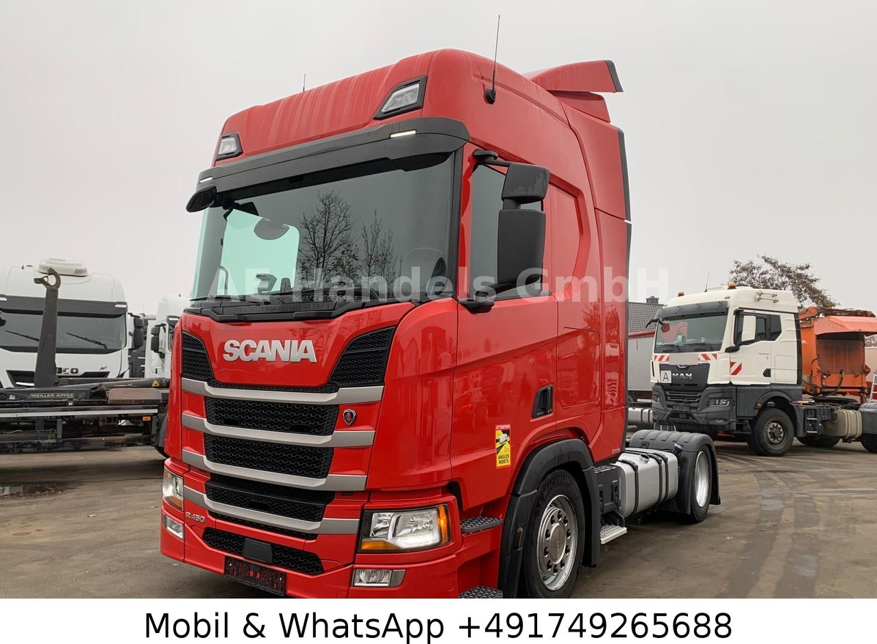 Scania R450 HighLine LL LowDeck 4x2*Retarder/2xTank/ACC - Vilkikas: foto 1 Scania R450 HighLine LL LowDeck 4x2*Retarder/2xTank/ACC - Vilkikas: foto 1