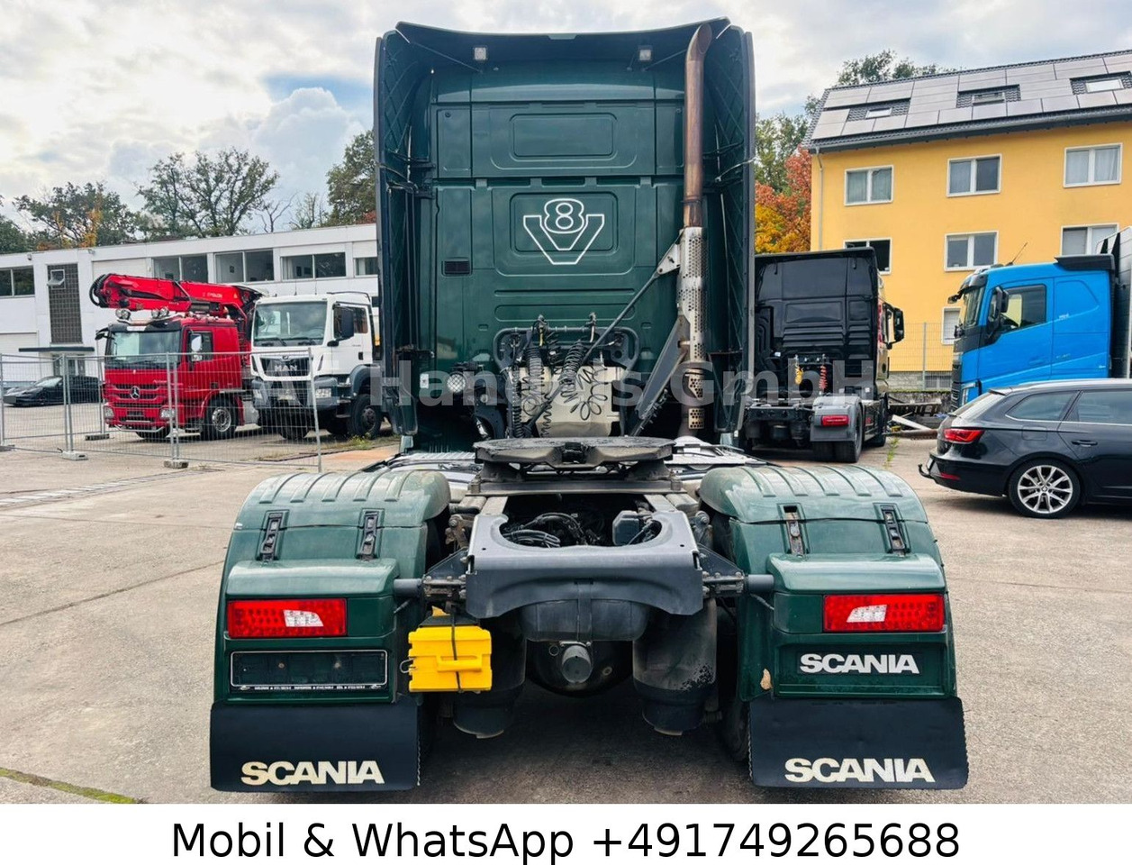 Scania R580 TopLine LL *Retarder/Standklima/ACC/Hydr. - Vilkikas: foto 4 Scania R580 TopLine LL *Retarder/Standklima/ACC/Hydr. - Vilkikas: foto 4