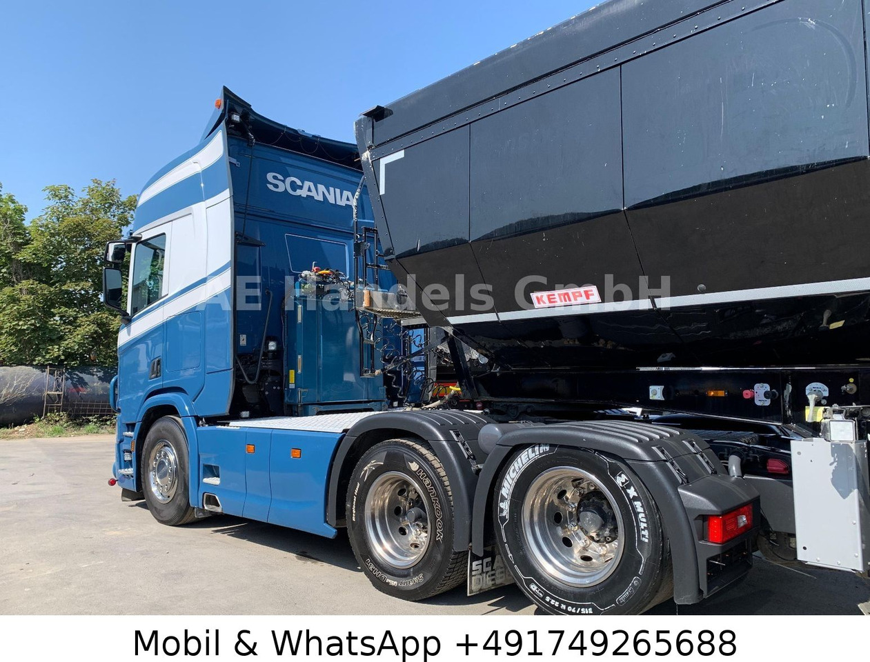 Scania R580 V8 HighLine 6x2*Retarder/Hydr/66To/Lift/ACC - Vilkikas: foto 2 Scania R580 V8 HighLine 6x2*Retarder/Hydr/66To/Lift/ACC - Vilkikas: foto 2